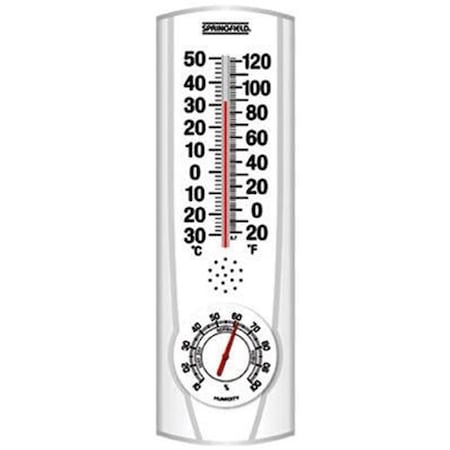 Taylor Taylor Precision Products 399477 9.12 in. Indoor & Outdoor Thermometer with Hygrometer 399477